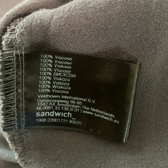 Sandwich long gray shirt size 36 - Picture 10 of 10